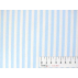 Streifen  - Kretonne - PVC-beschichtet, glänzend - Blau , Weiss  - 100% Baumwolle/100% PVC 