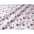 Flowers - Violet - 100% cotton 