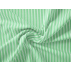 Pruhy - Bavlněné plátno - Zelená - 100% bavlna 