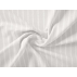 Stripes - White - 100% linen 