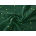 Hvězdy - Zelená - 100% bavlna 