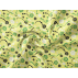 Kwiaty  - Płótno bawełniane  - Źółty , Zielony  - 100% bawełna  