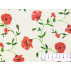 Květiny - Bavlněné plátno - Povrstvený AKRYL - Růžová, Zelená - 100% bavlna/100% AKRYL 