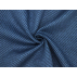 Pruhy - Bavlněný satén - Modrá - 100% bavlna 