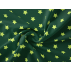 Gwiazdy  - Płótno bawełniane  - Zielony  - 100% bawełna  