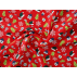 Weihnachten - Baumwoll-Kretonne - Rot  - 100% Baumwolle  