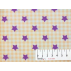 Stars, Checks - Plain - ACRYLAT coated, matt - Violet, Beige - 100% cotton/100% ACRYL 
