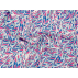 Abstrakcja  - Wiskoza - Niebieski , Różowy  - 100% wiskoza 