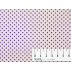 Dots - Plain - ACRYLAT coated, matt - Violet - 100% cotton/100% ACRYL 