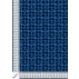 Kostky - Bavlněný satén - Modrá - 100% bavlna 