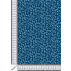 Abstrakt  - Baumwoll-Kretonne - Blau  - 100% Baumwolle  
