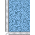 Abstrakcja  - Płótno bawełniane  - Niebieski  - 100% bawełna  