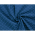 Puntíky - Bavlněný satén - Modrá - 100% bavlna 
