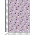 Christmas - Cotton plain - Violet, Beige - 100% cotton 