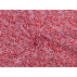 Květiny - Bavlněný satén - Červená - 100% bavlna 