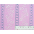 Flowers, Stripes - Cotton Sateen - Pink - 100% cotton 