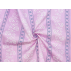 Flowers, Stripes - Cotton Sateen - Pink - 100% cotton 