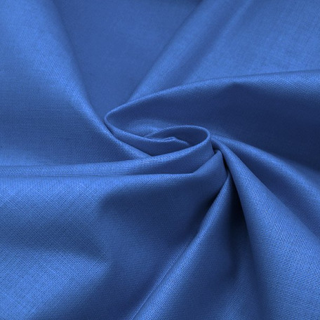 Jednokolorowe  - Płótno bawełniane - Powłoka AKRYLOWA - Niebieski  - 100% bawełna/100% AKRYL 