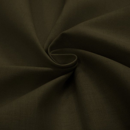 Jednokolorowe  - Płótno bawełniane  - Brązowy  - 100% bawełna  