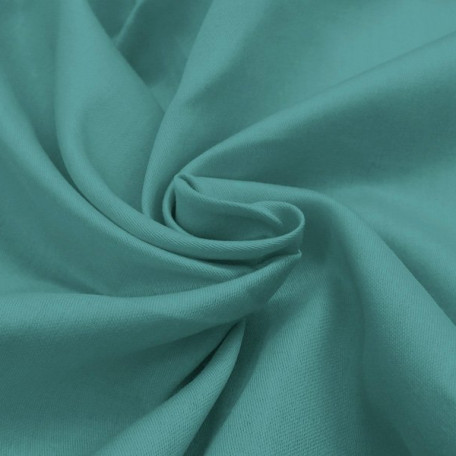 Naše UNI - Bavlněný satén - Modrá, Zelená - 100% bavlna 