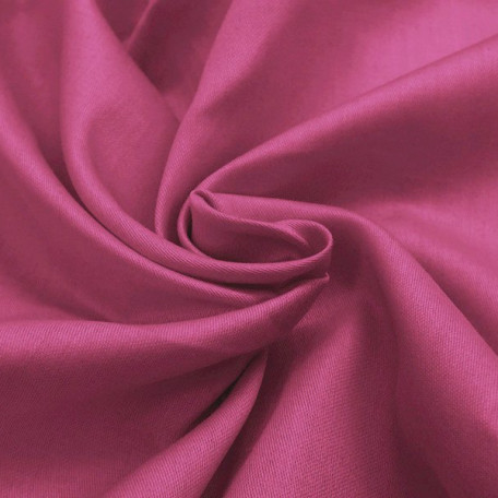 Naše UNI - Bavlněný satén - Růžová - 100% bavlna 