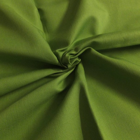 Solid colour - Green - 100% cotton 