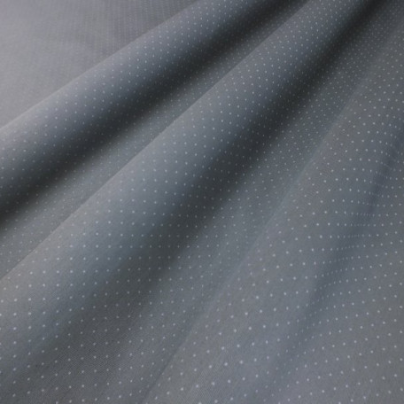 Dots - Grey - 100% cotton 