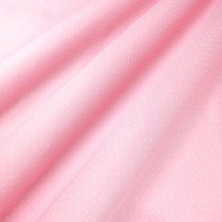 Dots - Pink - 100% cotton 