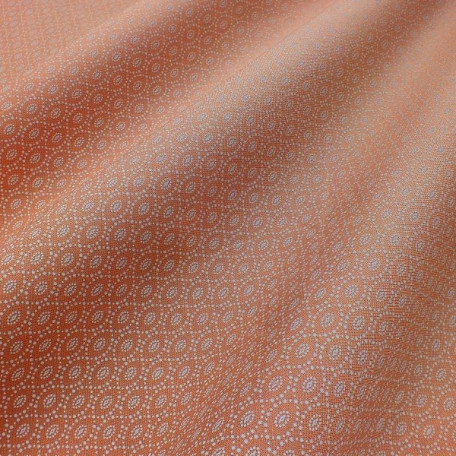 Ornamenty - Oranžová - 100% bavlna 