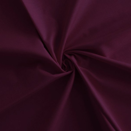 Solid colour - Burgundy - 100% cotton 