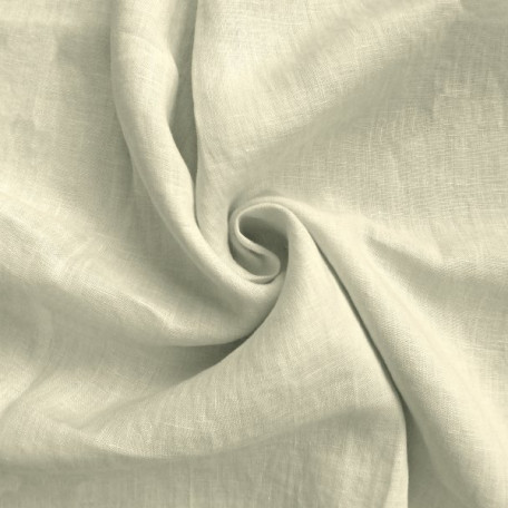 Solid colour - Grey - 100% linen 