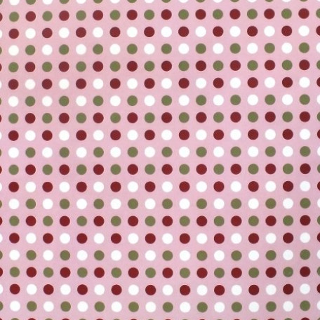 Children's, Dots - Pink, Red - 100% cotton 
