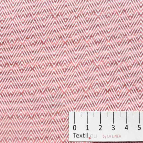 Ornaments - Pink, Red - 100% cotton 
