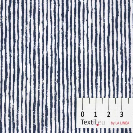 Stripes - Blue - 100% cotton 