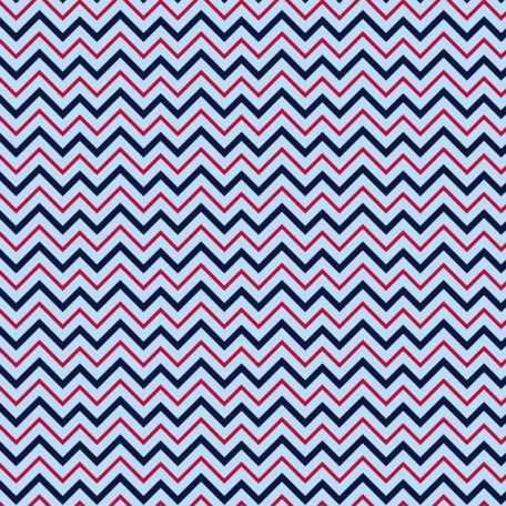 Abstract - Red, Blue - 100% cotton 