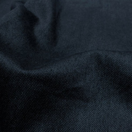 Abstraktní - Dvojmo skaný kepr - Modrá - 100% bavlna 
