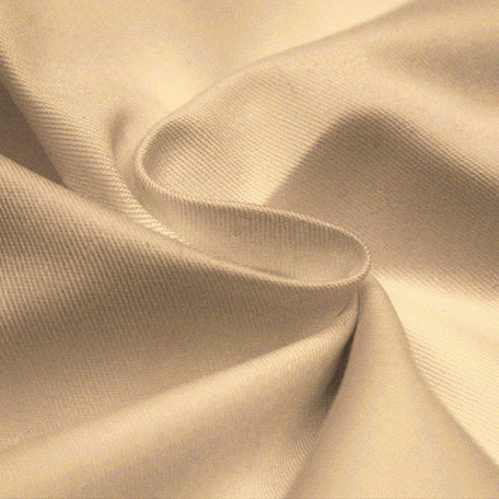 Solid colour - Beige - 100% cotton 