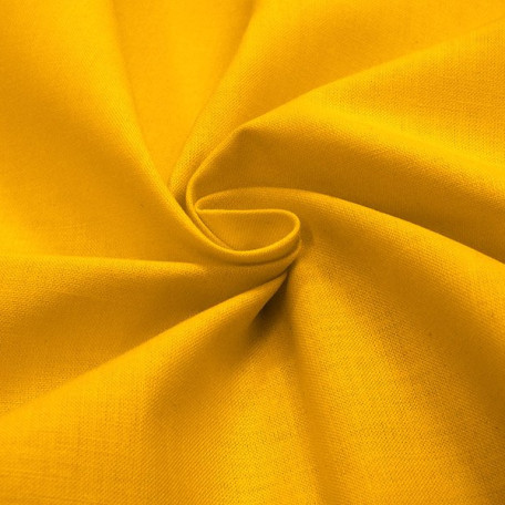 Solid colour - Yellow - 100% cotton 