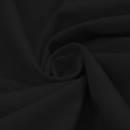Solid colour - Black - 100% cotton 
