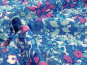 Azul Plaid Multiusos Ainhoa tamaños SABANALIA 130 x 170 