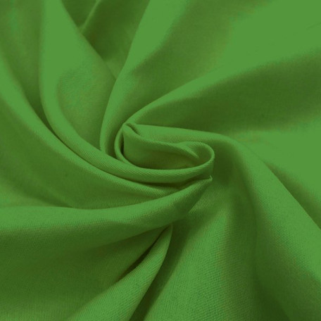 Solid colour - Green - 100% cotton 