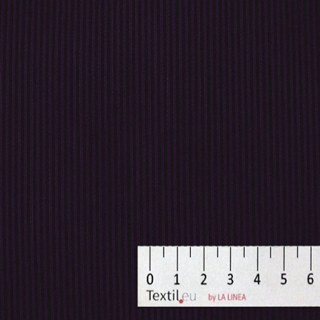 Streifen  - Baumwollsatin  - Violett  - 100% Baumwolle  
