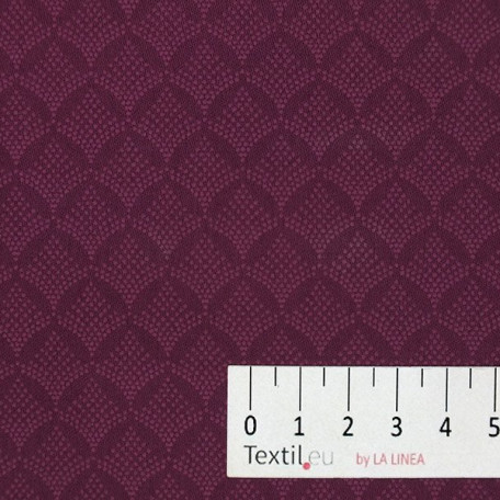 Ornamenti - Rasatello in cotone - Viola  - 100% cotone  
