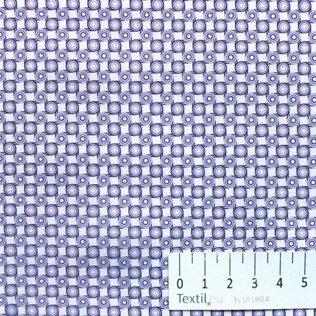 Checks - Violet - 100% cotton 