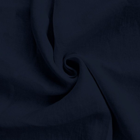 Solid colour - Blue - 100% linen 