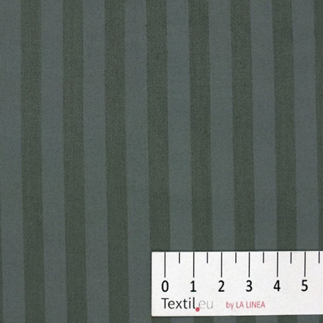 Stripes - Cotton Sateen - Grey - 100% cotton 