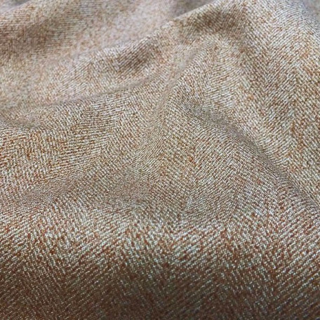 Abstrakcja  - Satyna bawełniana - Brązowy  - 100% bawełna  