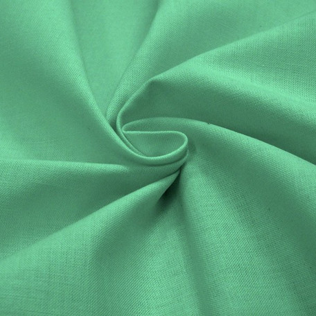Solid colour - Cotton plain - Green - 100% cotton 