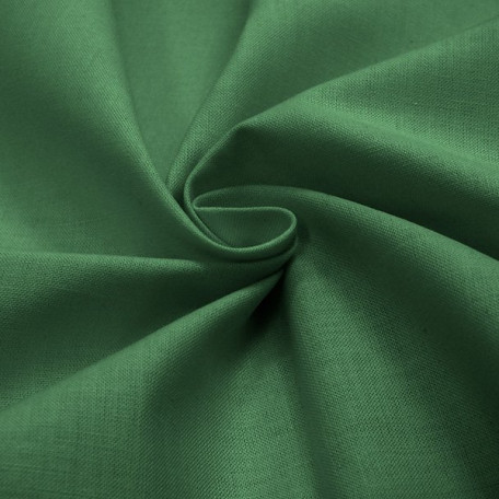 Naše UNI - Bavlněné plátno - Zelená - 100% bavlna 