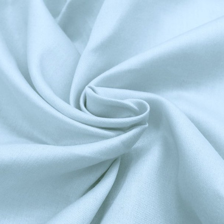 Solid colour - Cotton Sateen - Blue - 100% cotton 